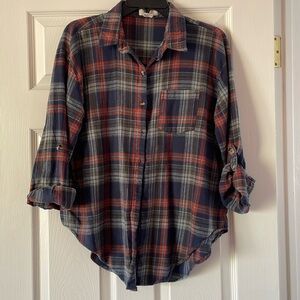 Women’s 3/4 sleeve flannel
